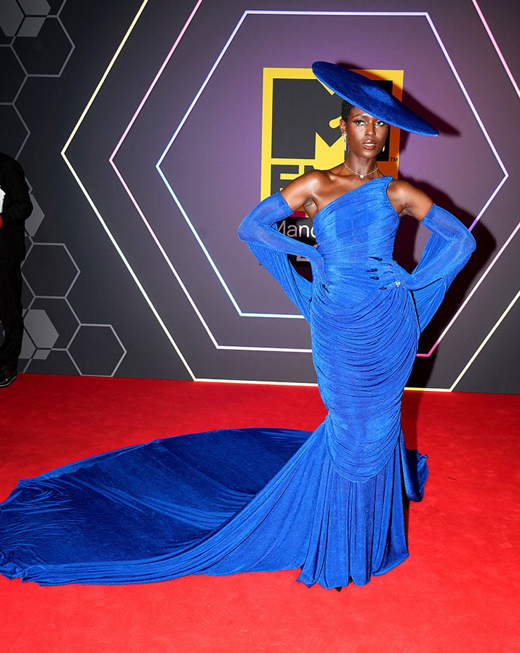 Jodie Turner-Smith Wore Robert Wun Couture To The 2024 MTV EMAs