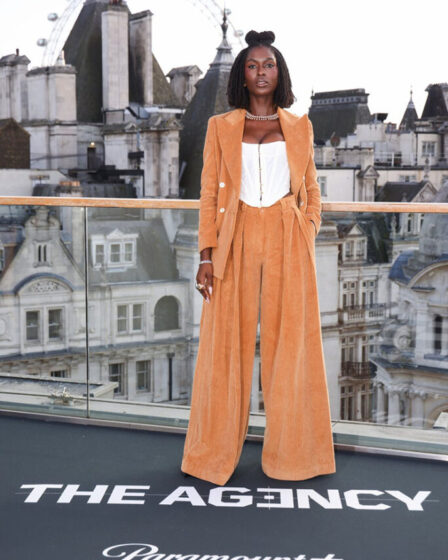 Jodie Turner-Smith Wore S.S. Daley To 'The Agency' London Photocall