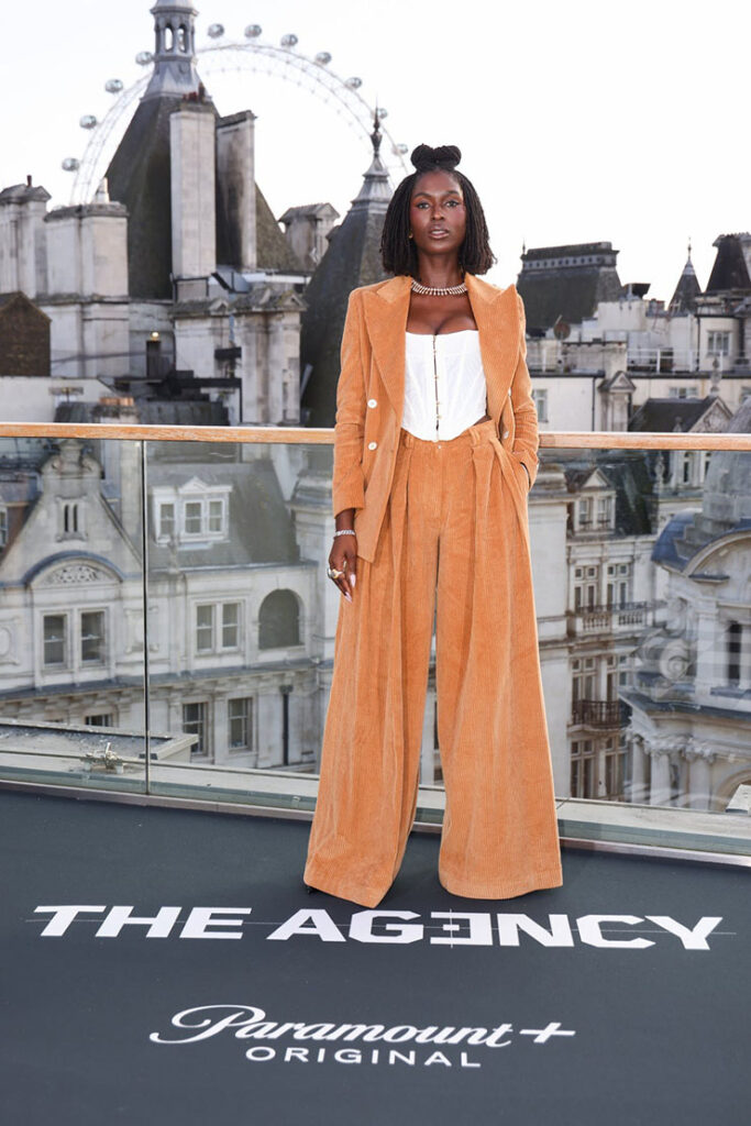 Jodie Turner-Smith Wore S.S. Daley To 'The Agency' London Photocall