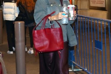 Katie Holmes in New York