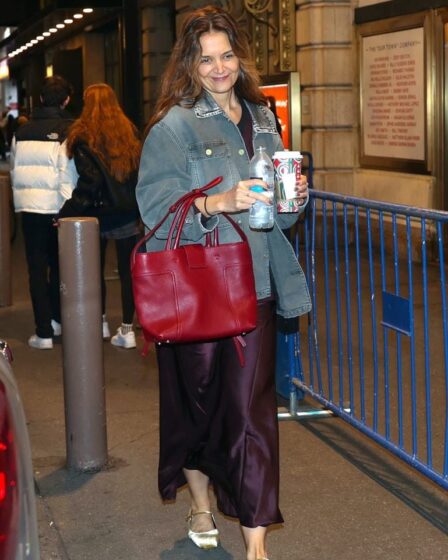 Katie Holmes in New York