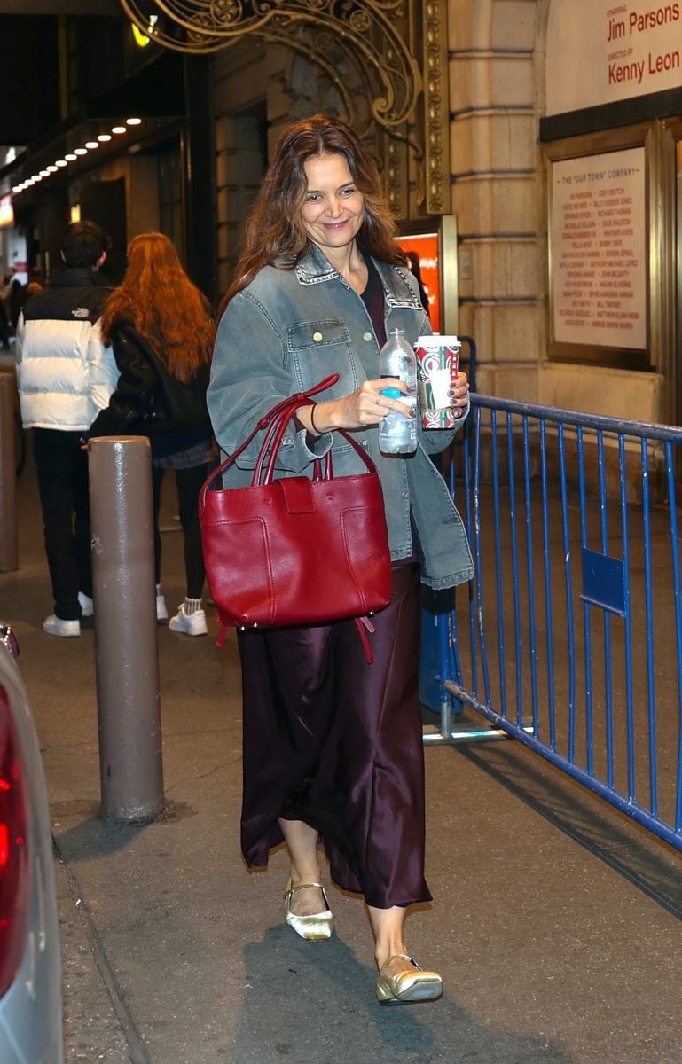 Katie Holmes in New York