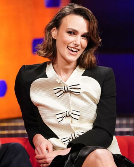 Keira Knightley Wore Valentino On The Graham Norton Show