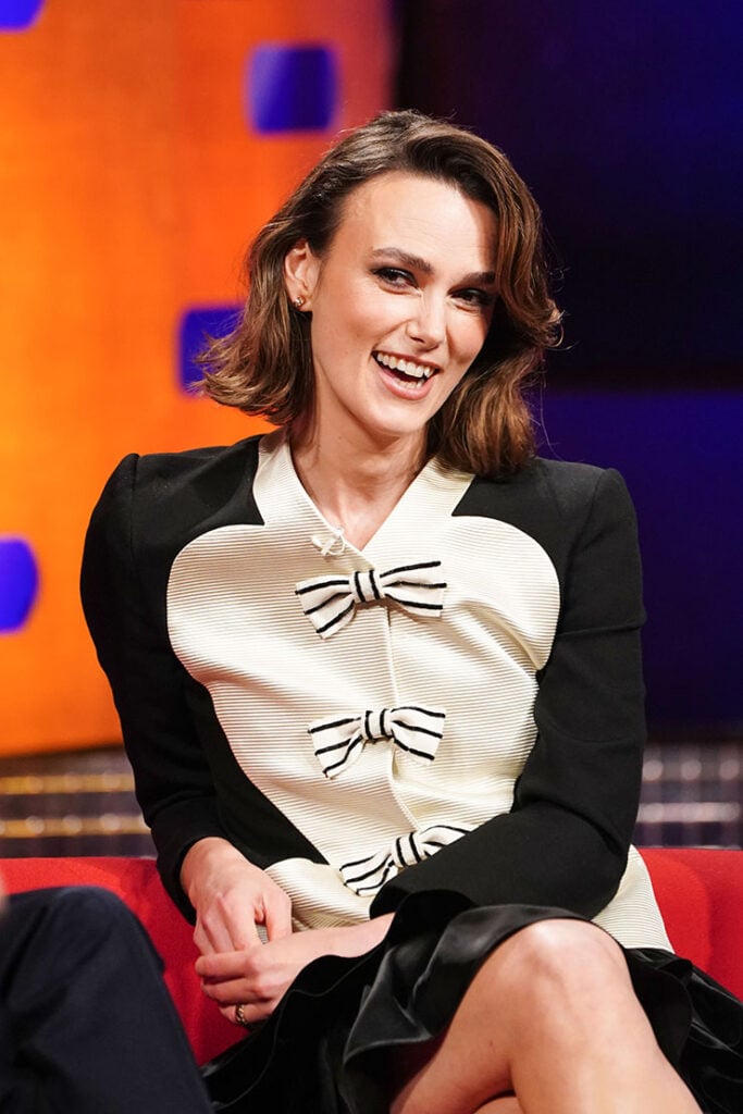 Keira Knightley Wore Valentino On The Graham Norton Show