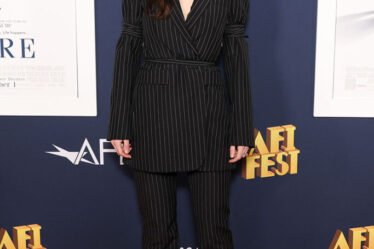 Michelle Dockery Wore McQueen To The 'Here' AFI Fest Premiere