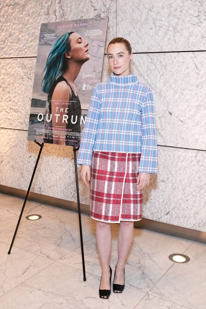 Saoirse Ronan Wore Celine To 'The Outrun' LA Screening