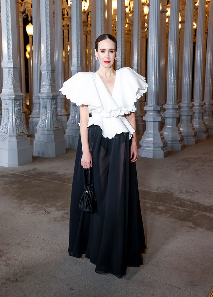 Sarah Paulson Wore Altuzarra To The 2024 LACMA Art+Film Gala