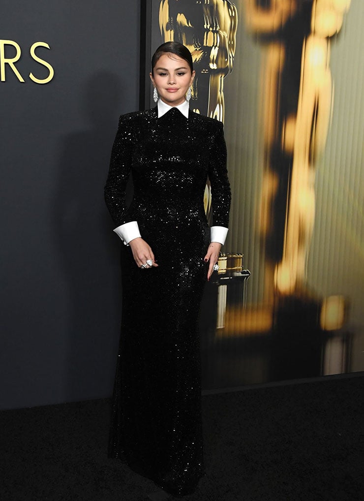 Selena Gomez Wore Ralph Lauren Collection To The 2024 Governors Awards