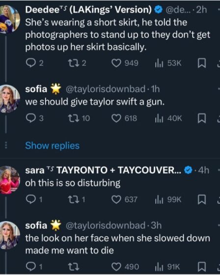 Taylor Swift comments