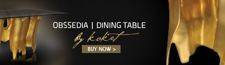 Obssedia dining table by Koket