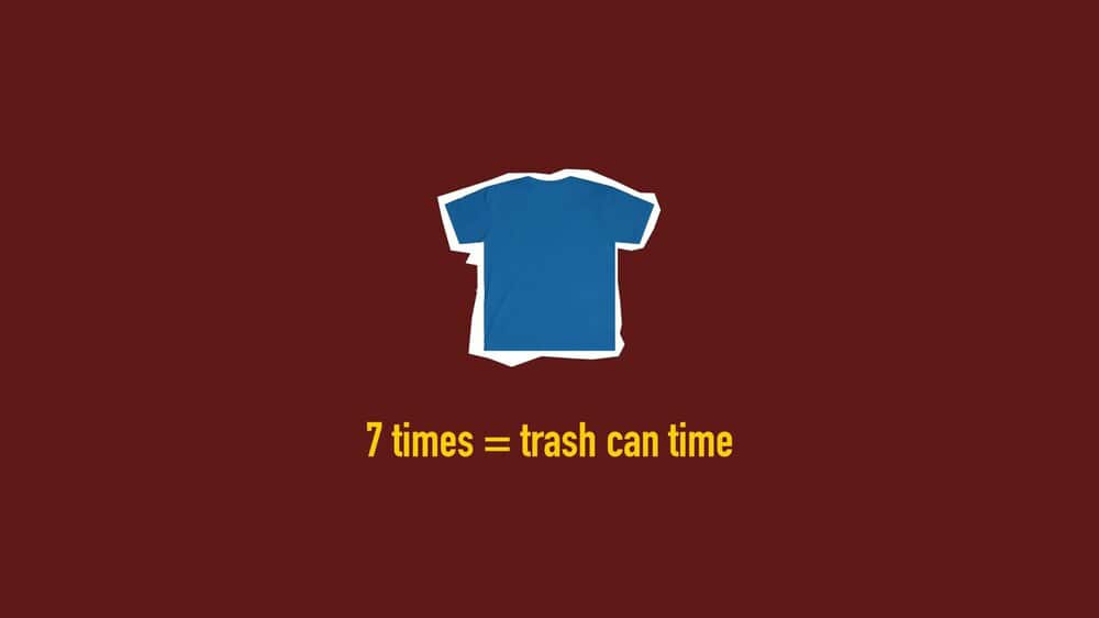 7 uses of clothing equals trash