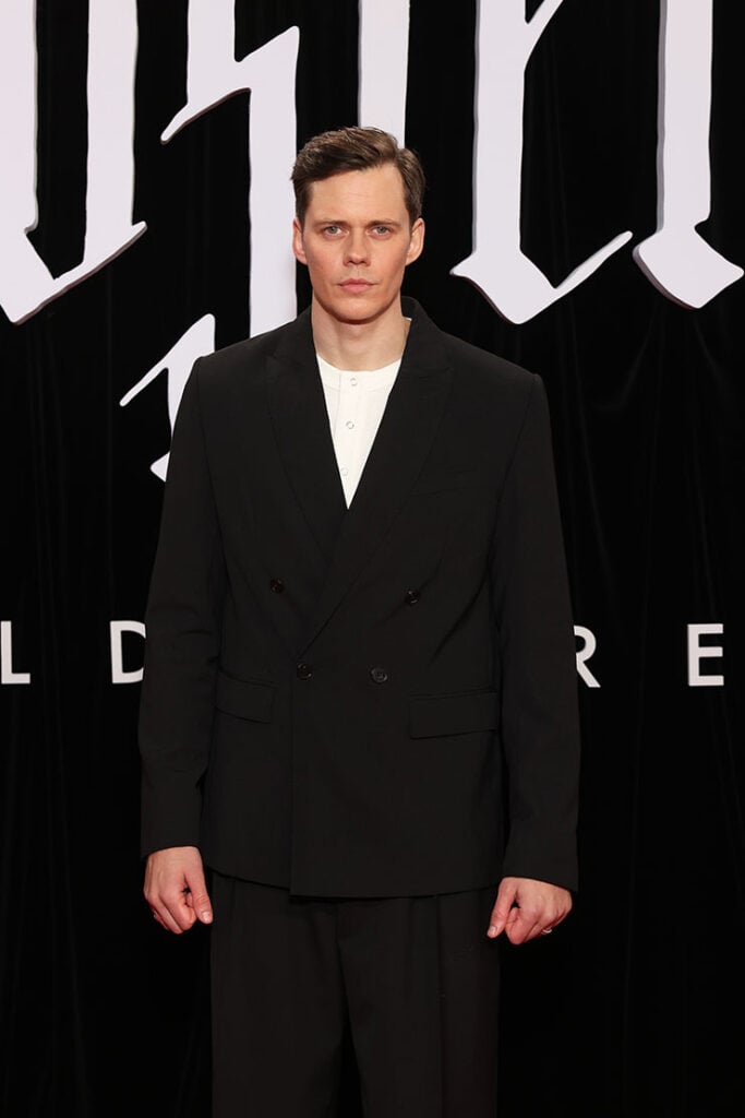 Bill Skarsgård attends the world premiere of "Nosferatu"