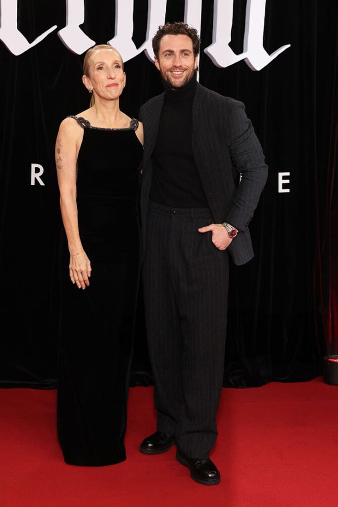 Aaron Taylor-Johnson and Sam Taylor-Johnson 'Nosferatu' Berlin Premiere