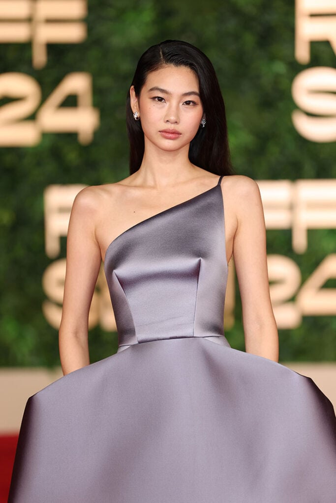 Hoyeon attends the Opening Ceremony at the Red Sea International Film Festival 2024 