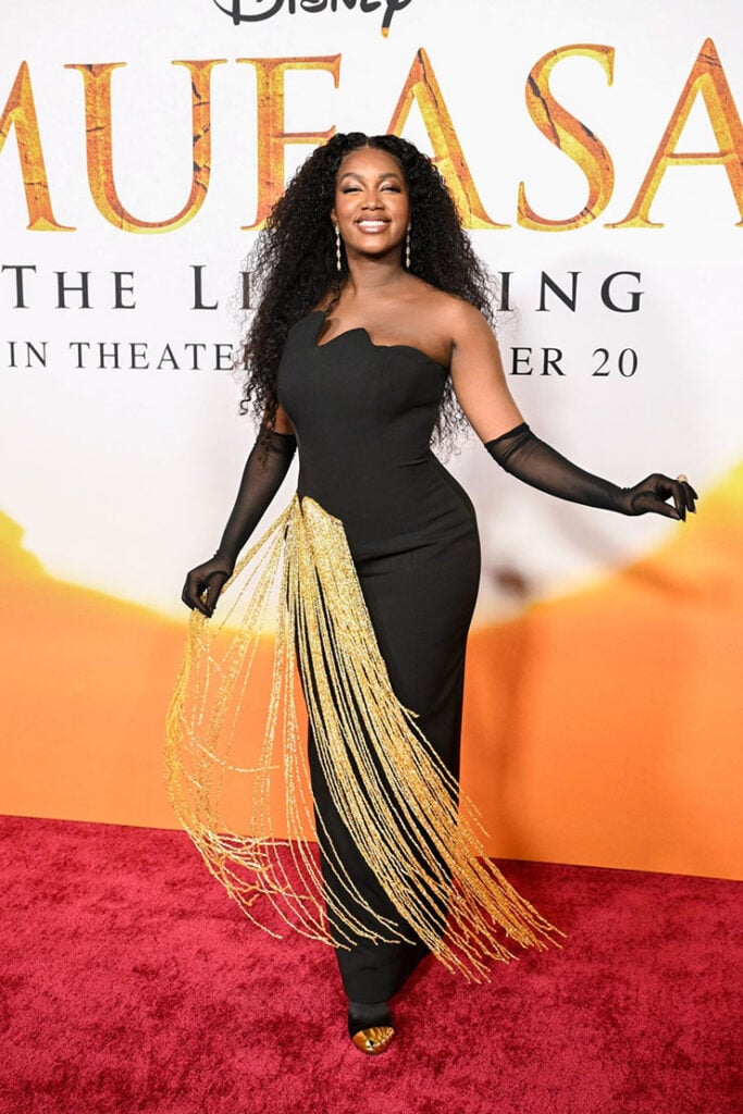 IZA Wore Maison Keti To The 'Mufasa: The Lion King' LA Premiere