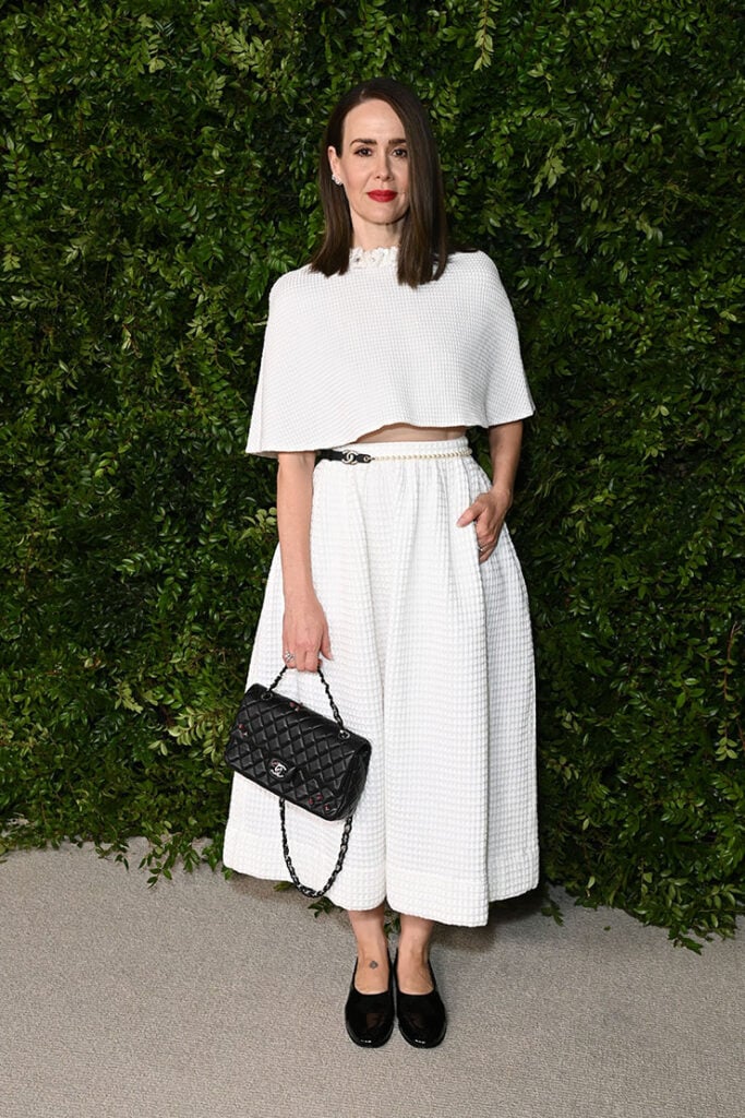 Sarah Paulson, wearing CHANEL, attends the Academy Women's Luncheon 