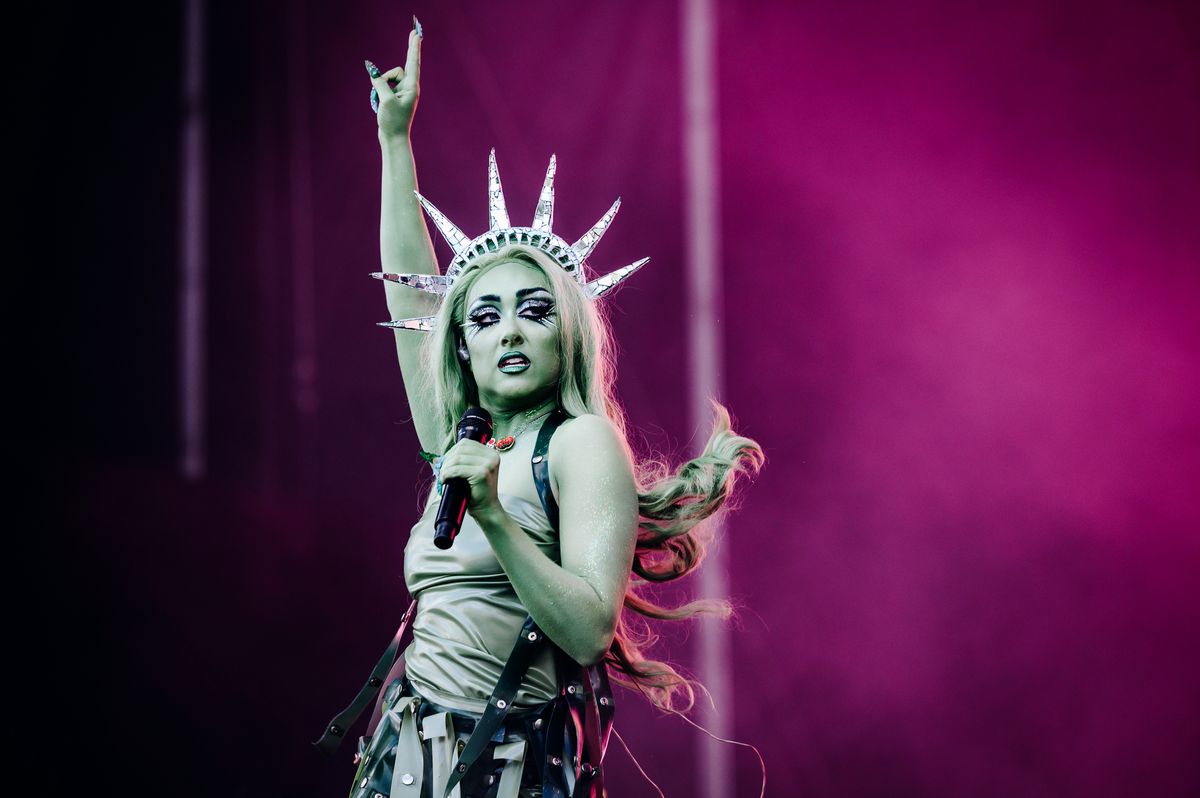 Chappell Roan at the 2024 Governors Ball held at Flushing Meadows Corona Park on June 9, 2024 in Queens, New York. (Photo by Nina Westervelt/Billboard via Getty Images)