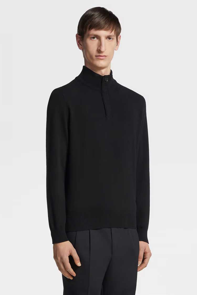 All-Black Outfit Two Shades Zegna