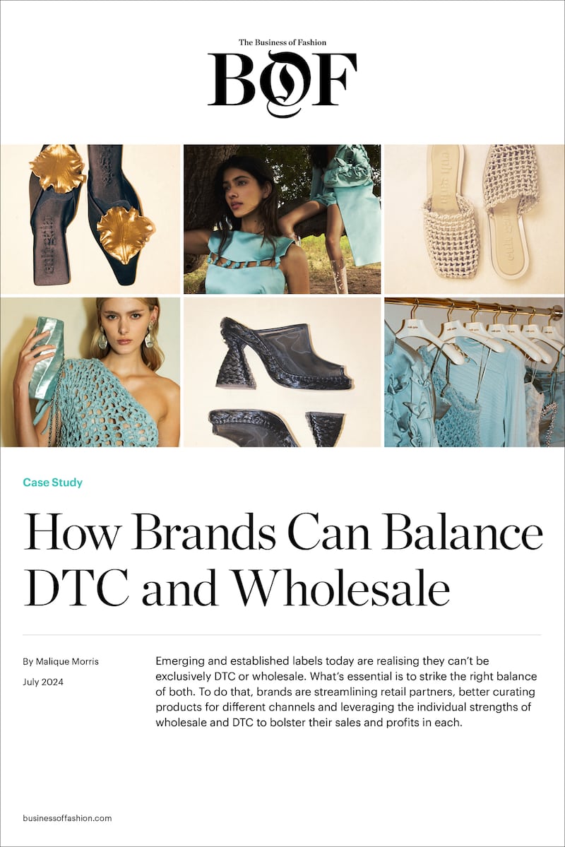 Introducing BoF’s latest case study: How Brands Can Balance DTC and Wholesale.