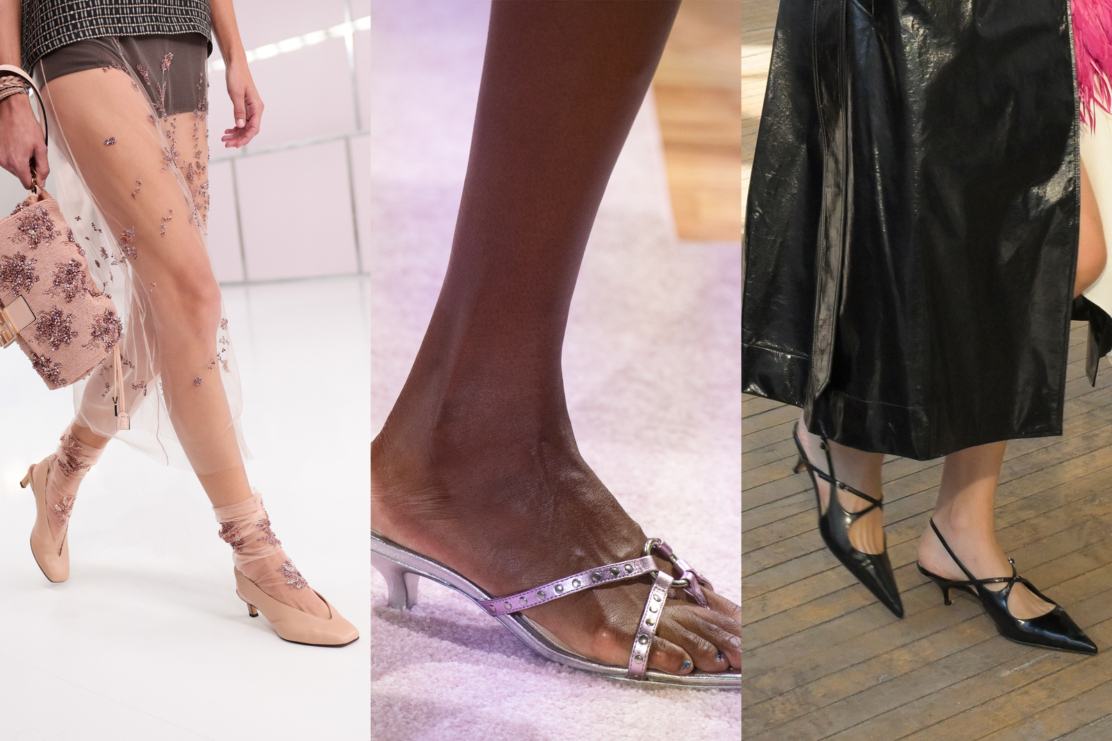 2025 heel trends — kitten heels