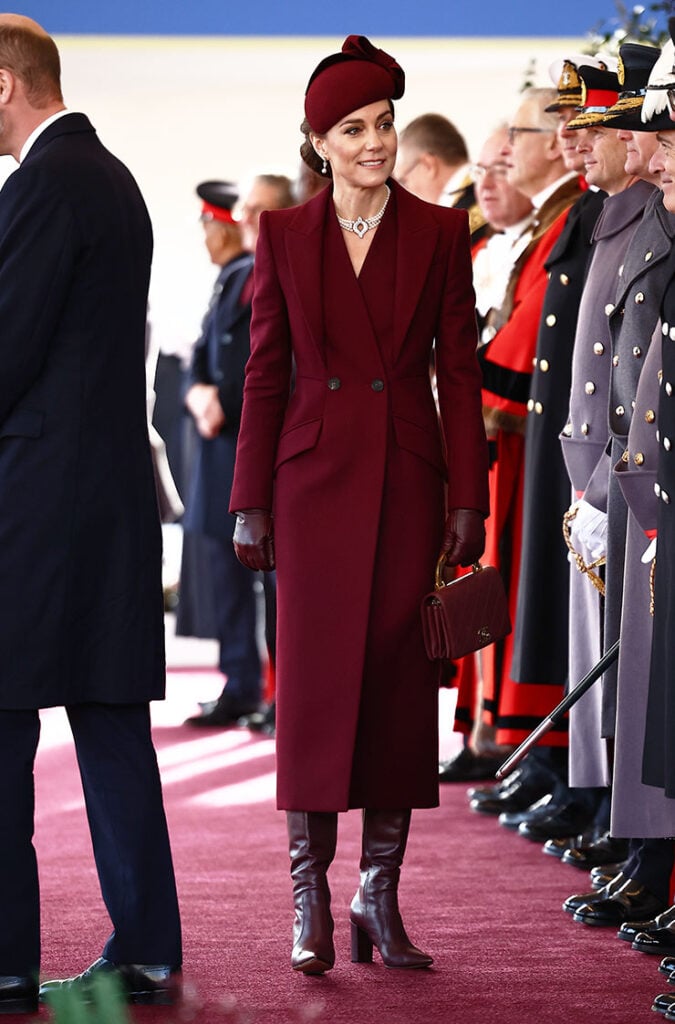 Catherine, Princess of Wales Wore Alexander McQueen by Sarah Burton For The Qatar State Visit 