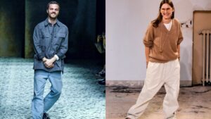 At Bottega Veneta: Blazy Out, Trotter In