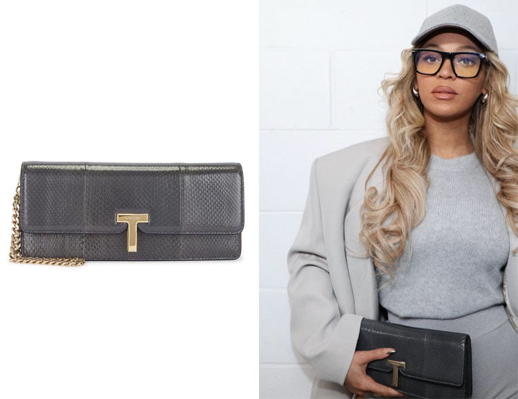 Beyonce's Tom Ford Ayers Wallis Snakeskin Clutch