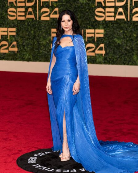 Catherine Zeta-Jones Wore Marmar Halim To The 2024 Red Sea International Film Festival Opening Ceremony