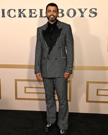 Daveed Diggs attend the Los Angeles Premiere of Amazon MGM Studios' "Nickel Boys"