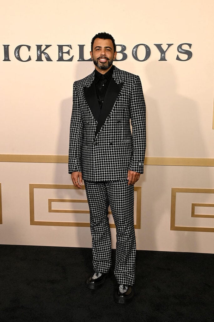 Daveed Diggs attend the Los Angeles Premiere of Amazon MGM Studios' "Nickel Boys"