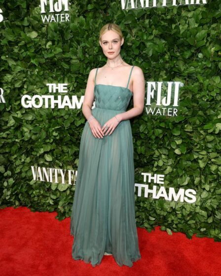 Elle Fanning attends The Gothams 34th Annual Film Awards