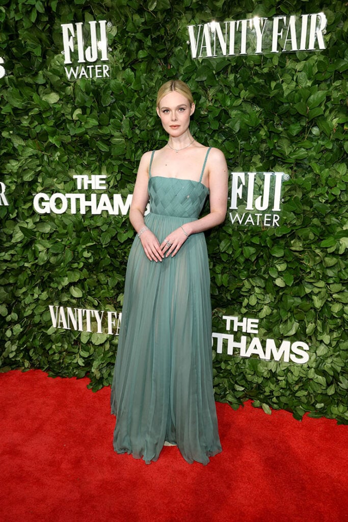 Elle Fanning attends The Gothams 34th Annual Film Awards