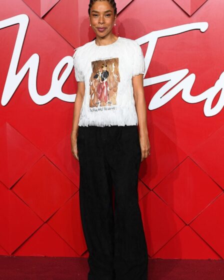 Sophie Okoneda attends The Fashion Awards 2024