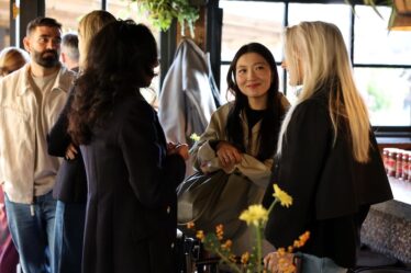 Guests arrive for lunch at Certilogo's Knowledge Luncheon, held on Day 2 of BoF VOICES 2024.