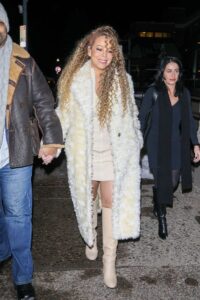 Mariah Carey is spotted dining at the upscale Catch Steak in Aspen