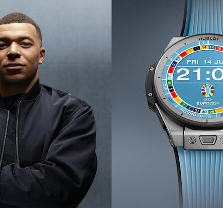 Kylian Mbappé. Football is a pillar of Hublot's marketing strategy.