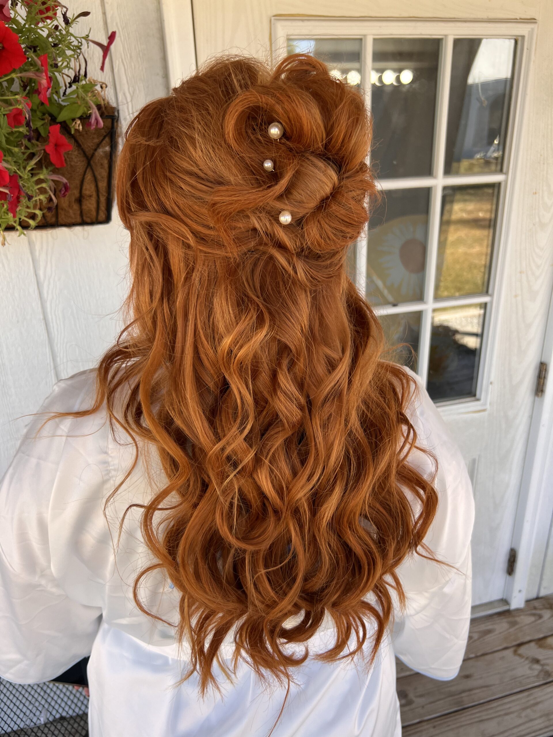 Bridal Hairstyle Half Up Half Down