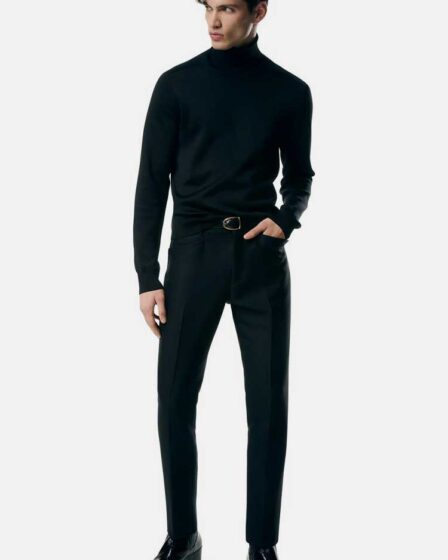 Tom Ford All-black outfit men