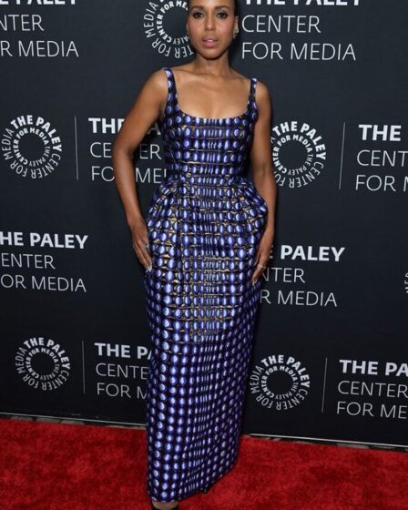 Kerry Washington Wore Christopher John Rogers To The Paley Gala Honouring Tyler Perry