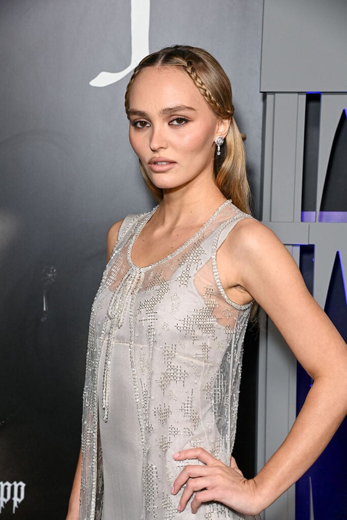 Lily-Rose Depp Wore Chanel Haute Couture To The ‘Nosferatu’ LA Premiere