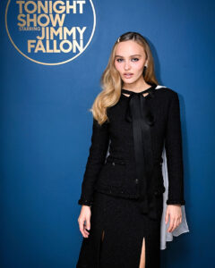 Lily-Rose Depp Wore Chanel On The Tonight Show Starring Jimmy Fallon