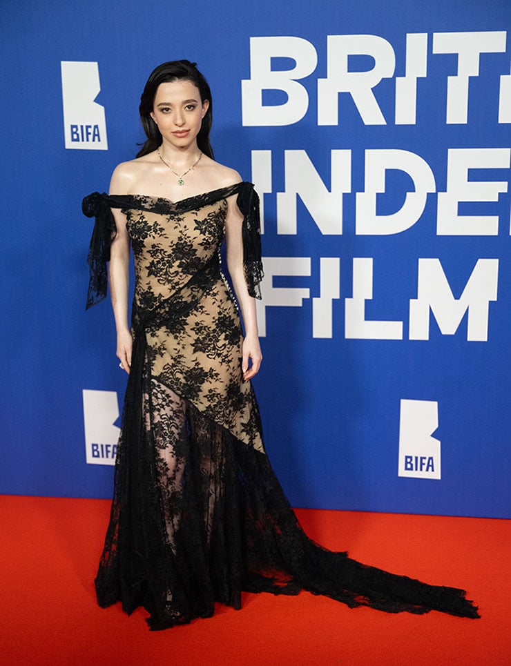 Mikey Madison Wore Dior by John Galliano To The 2024 British Independent Film Awards