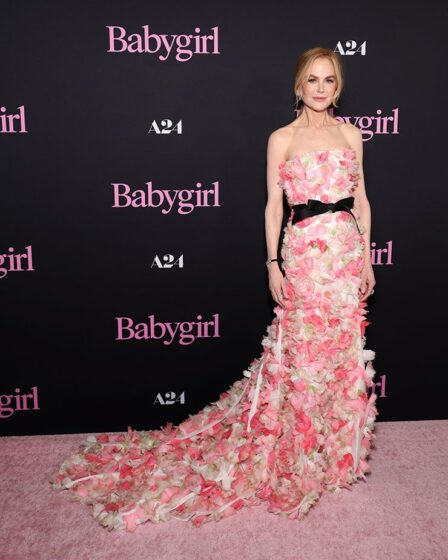 Nicole Kidman's Rosy Return To The Red Red Carpet For 'Babygirl'