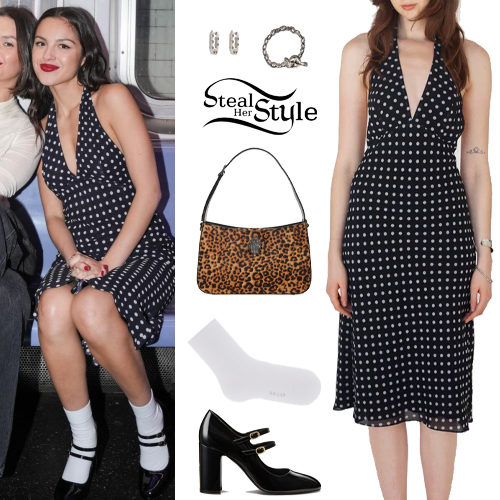 Olivia Rodrigo: Polka-Dot Dress, Black Pumps