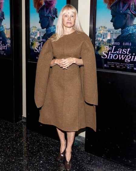 Pamela Anderson Wore Bottega Veneta To 'The Last Showgirl' SAG-AFTRA Special Screening