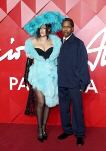 Rihanna and A$AP Rocky at The Fashion Awards