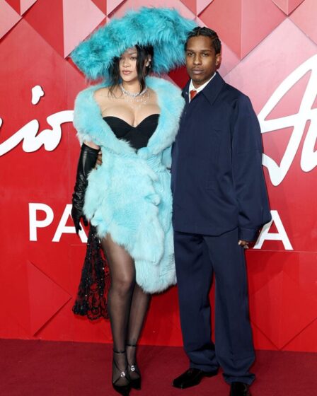 Rihanna and A$AP Rocky at The Fashion Awards