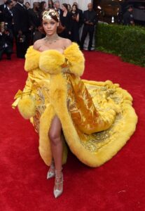 Rihanna attends the "China: Through The Looking Glass" Costume Institute Benefit Gala