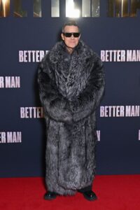 Robbie Williams Wore Dolce & Gabbana To The 'Better Man' Paris Premiere