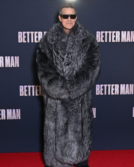 Robbie Williams Wore Dolce & Gabbana To The 'Better Man' Paris Premiere